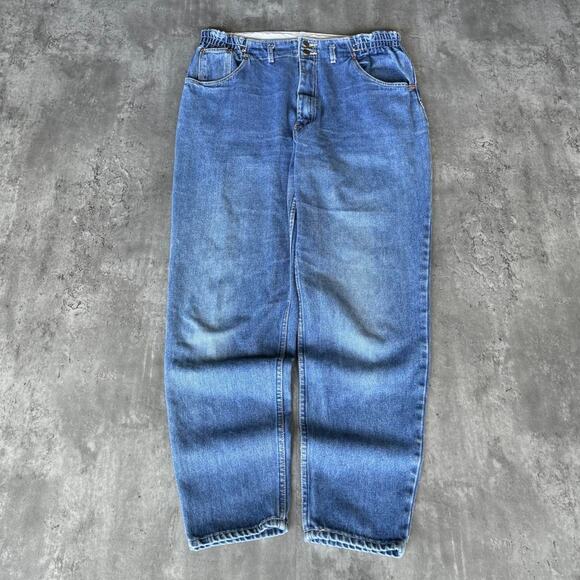 Vintage Y2K Japanese Gitano Baggy Essential Denim Jeans - Picture 2 of 4